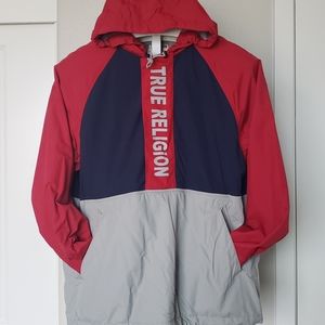 True Religion Reflective Color Block Wind Breaker